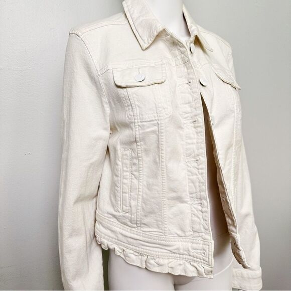 ɢᴜᴄ ᴇʟʟᴇ ᴡʜɪᴛᴇ ᴅᴇɴɪᴍ ꜱᴜᴍᴍᴇʀ ᴊᴀᴄᴋᴇᴛ - Picture 8 of 17